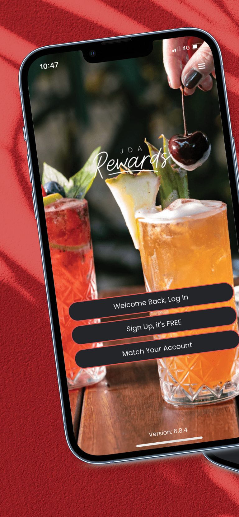 Great Southern Bar App | Sign Up